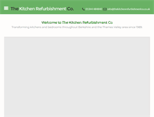 Tablet Screenshot of kitchens-bracknell.com